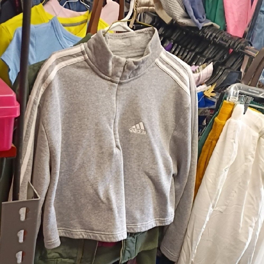 Adidas Kids Light Gray Jacket